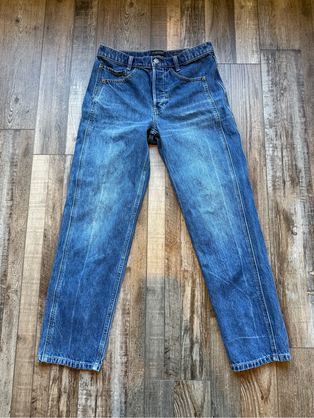 Banana Republic Women's Blue Cropped Ankle Jeans